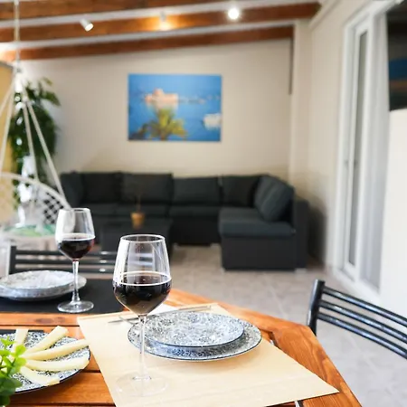 Vacation Home, Two Levels Of Comfort With Beautiful Large Private Terrace And Breathtaking Views Of The Palamidi Castle Fortress Nafplio