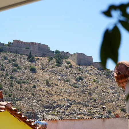 Vacation Home, Two Levels Of Comfort With Beautiful Large Private Terrace And Breathtaking Views Of The Palamidi Castle Fortress